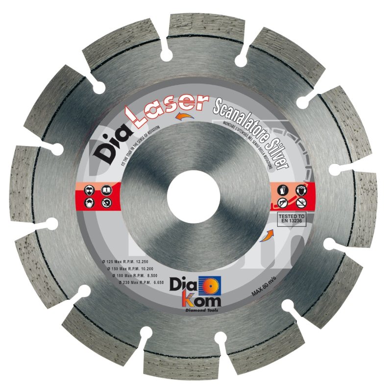 DISCO DIALASER SCANALATORI 150x30