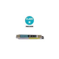 DOPPIOMETRO CLICK IN LEGNO BICOLORE