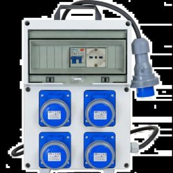 QUADRO TERM.4x230V IP67 C/SCHUCO C/FUNGO
