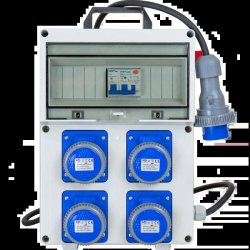 QUADRO LINEA PL.4 PRESE 220V C/FUNGO