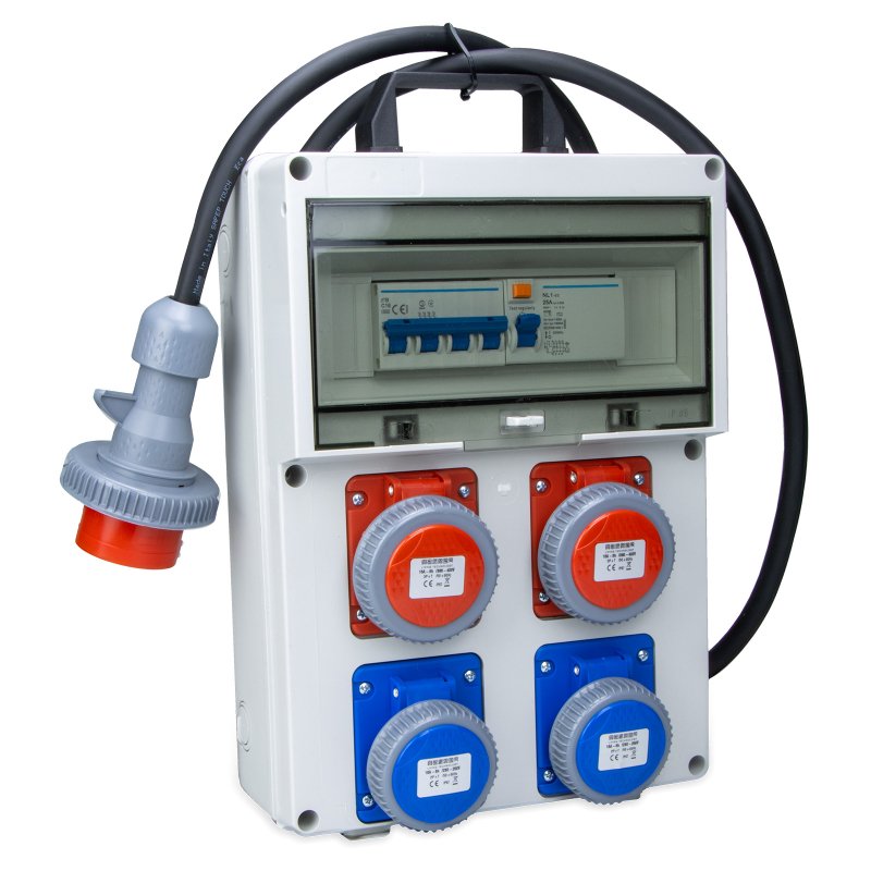 QUADRO PL 2PR 2P+T230V+2PR 3P+T 400V