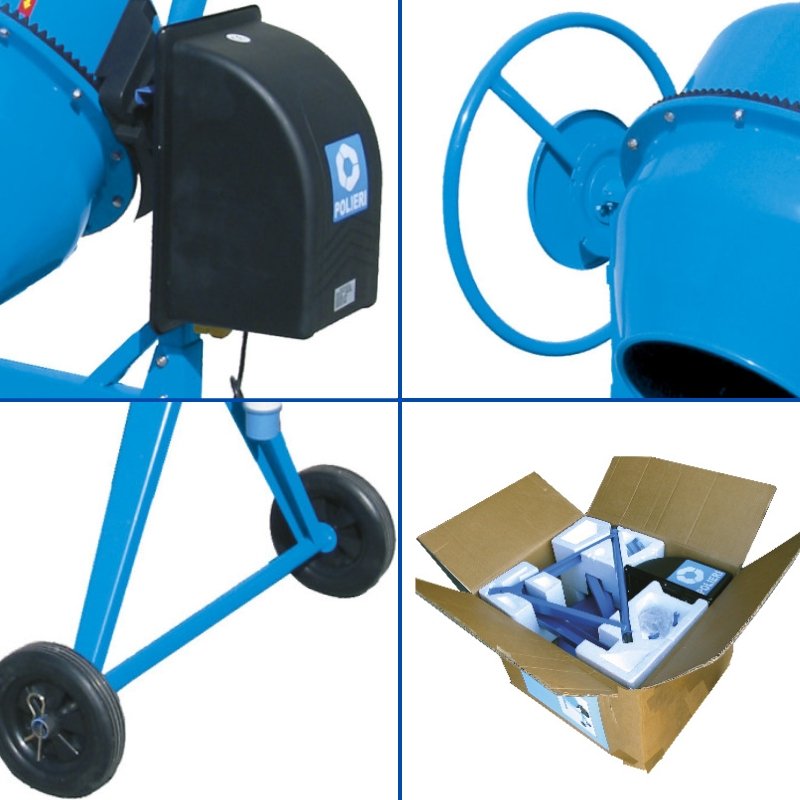 BETONIERA LT 130 MONOFASE